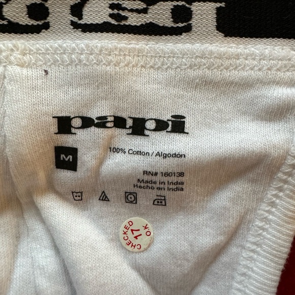 Papi Jockstrap with Black Logo (Medium) - Picture 2 of 5